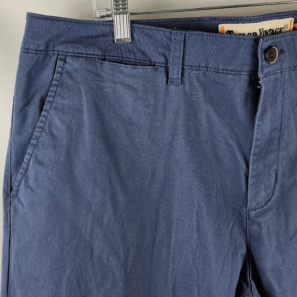 Tailor Vintage Pants Mens 38x30 Connecticut Originals Classic Vintage Indigo NWT - Picture 3 of 13